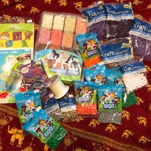 Kandi beading Kit- rave techno crafts bracelet